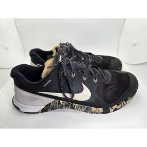 Nike Metcon 2 Shoes Men's 11 Black Camo CrossFit Training Athletic Gym Sneakers